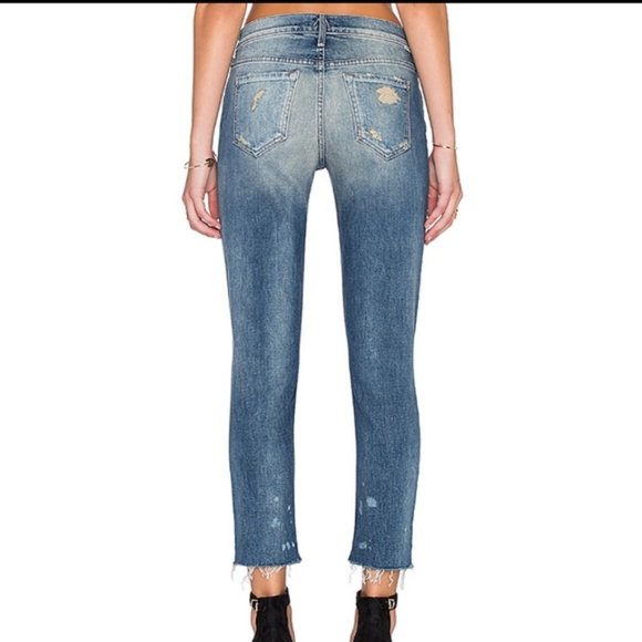 MOTHER The Dropout Fray in Reckless Distressed 24 - Picture 6 of 14